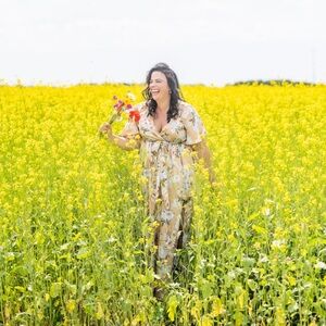 Baltic Born- Sicily Satin Maxi Dress- Worn 1x